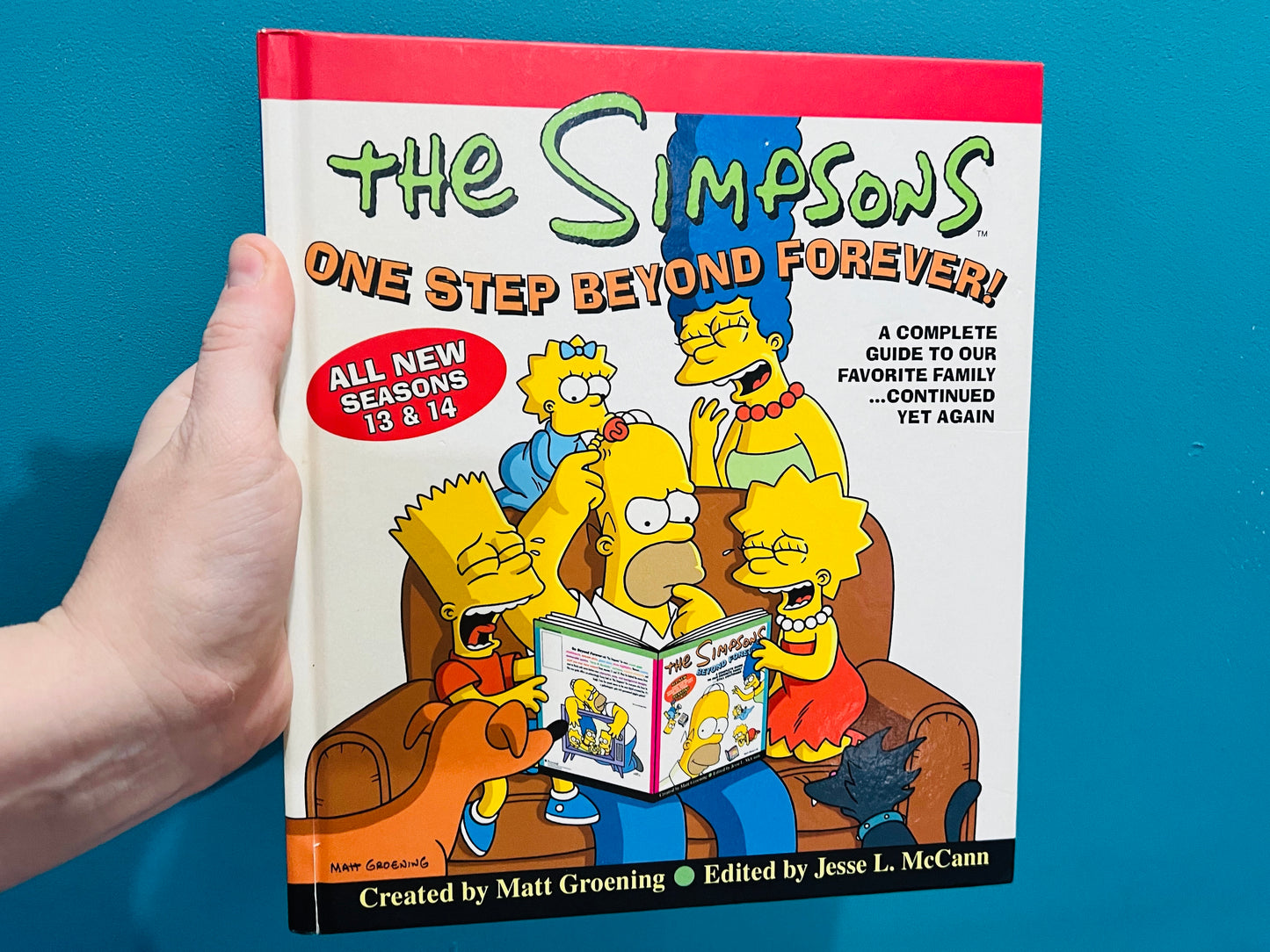 The Simpsons One Step Beyond hardback book