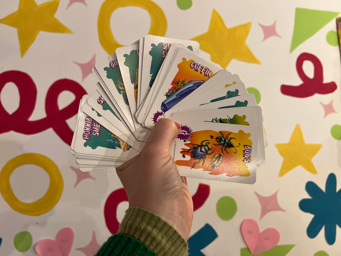 1996 Goosebumps card game