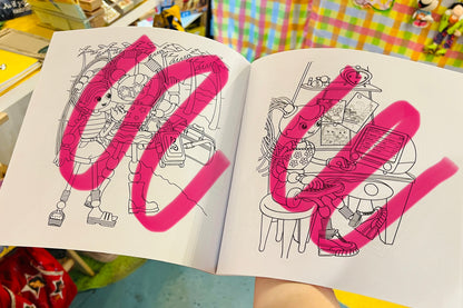 Betty Spaghetty colouring book