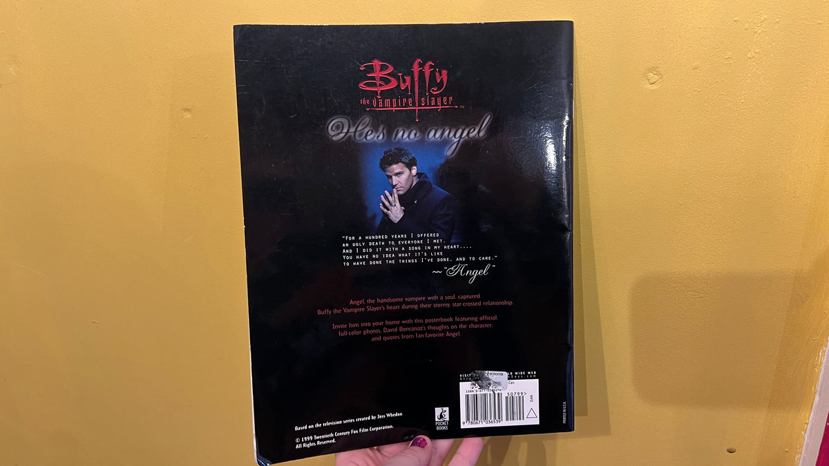 1999 The Essential Angel Buffy the Vampire Slayer poster book