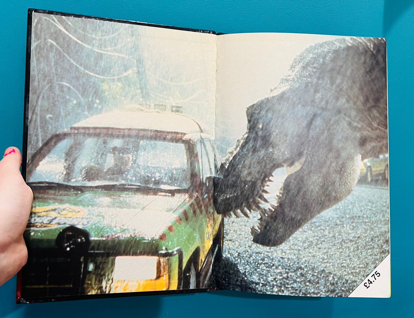 Vintage 1992 Jurassic Park The Official Annual book