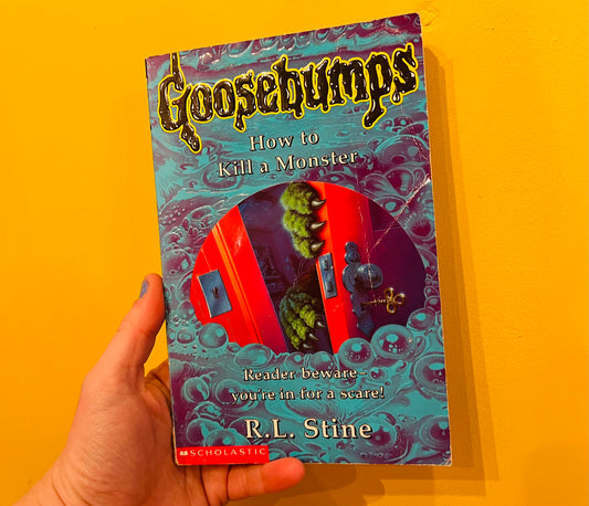 How To Kill a Monster Goosebumps book