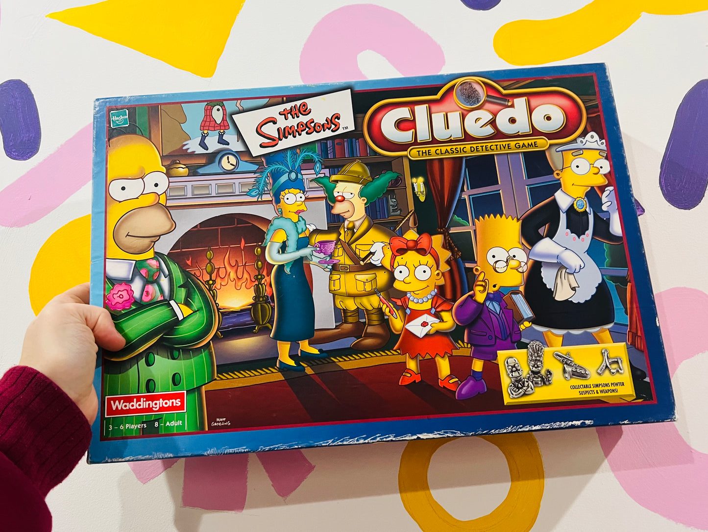 The Simpsons Cluedo board game -missing part