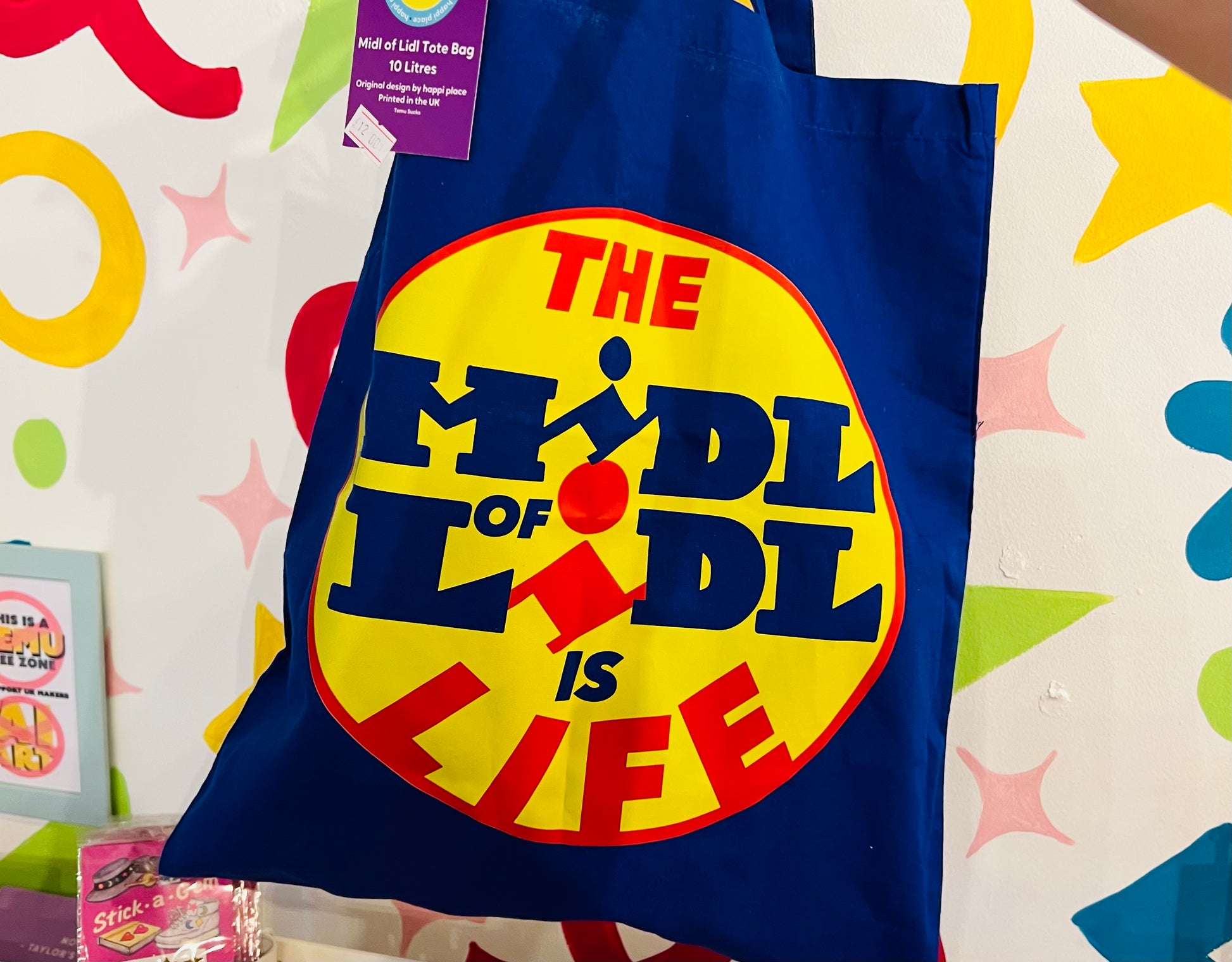 The Middle of Lidl is Life Tote Bag