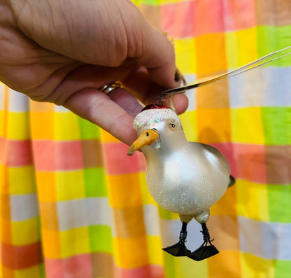 Seagull Christmas decoration