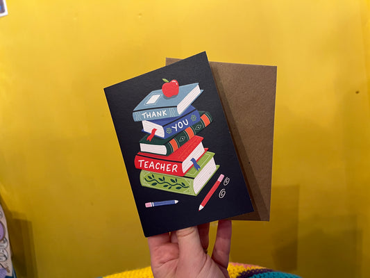 Thank You Teacher card