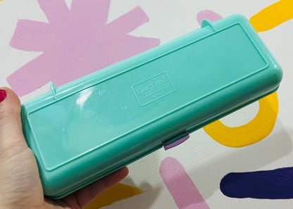 Vintage 90’s Bluebird Polly Pocket High Street pencil case