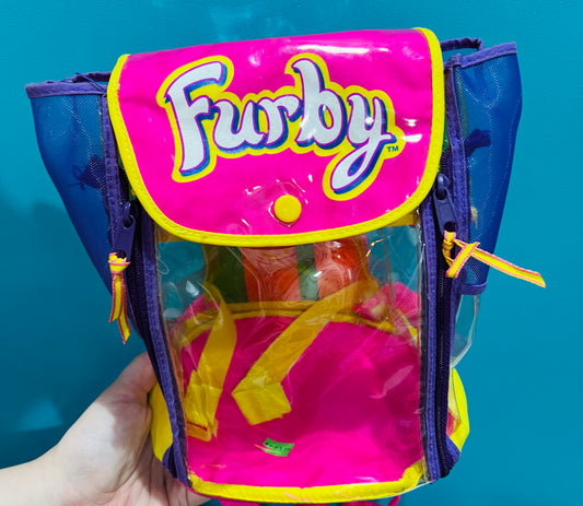 Vintage original 90s Furby Backpack