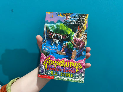 Invasion of the Body Squeezers (part 2) Goosebumps book