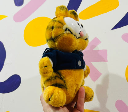 Vintage 1980s Police officer Garfield plush