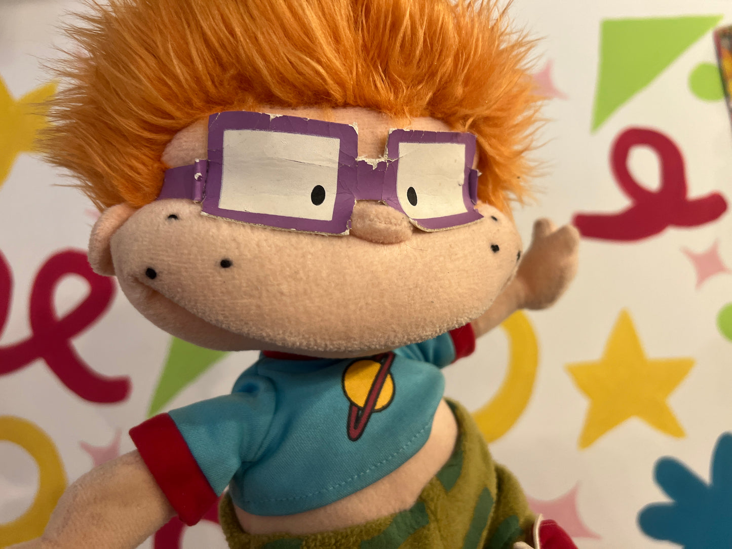 2001 Chuckie from Rugrats plush doll