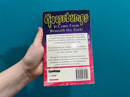 It Came From Beneath the Sink! Goosebumps book