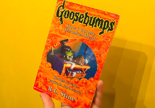 How I got My Shrunken Head Goosebumps book