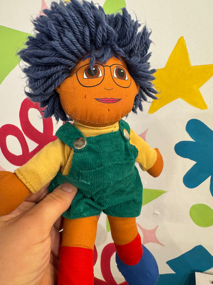 1993 Tots TV plush rag dolls x3