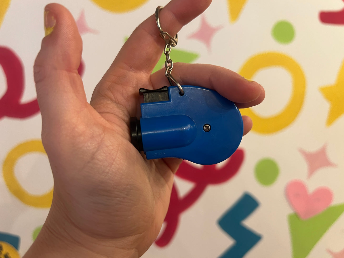 1993 Star Trek click viewer keyring- Picard