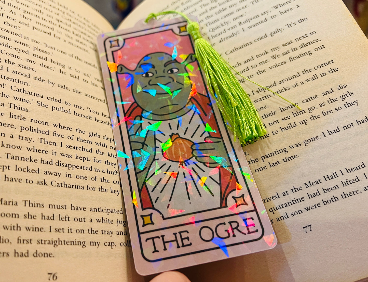 The Ogre Handmade Pop Culture Bookmark