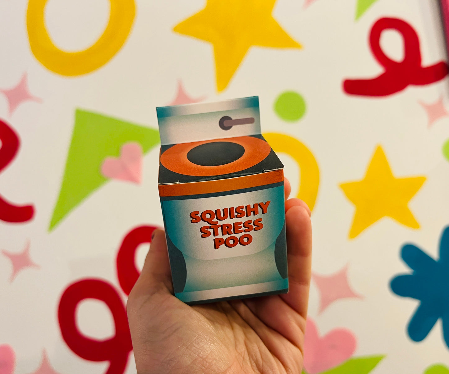 Poo squishy stress toy