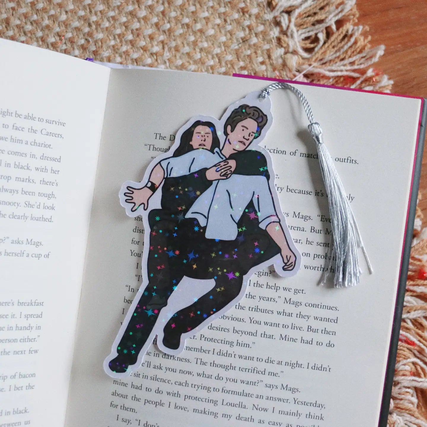 Spider Monkey Handmade Pop Culture Bookmark