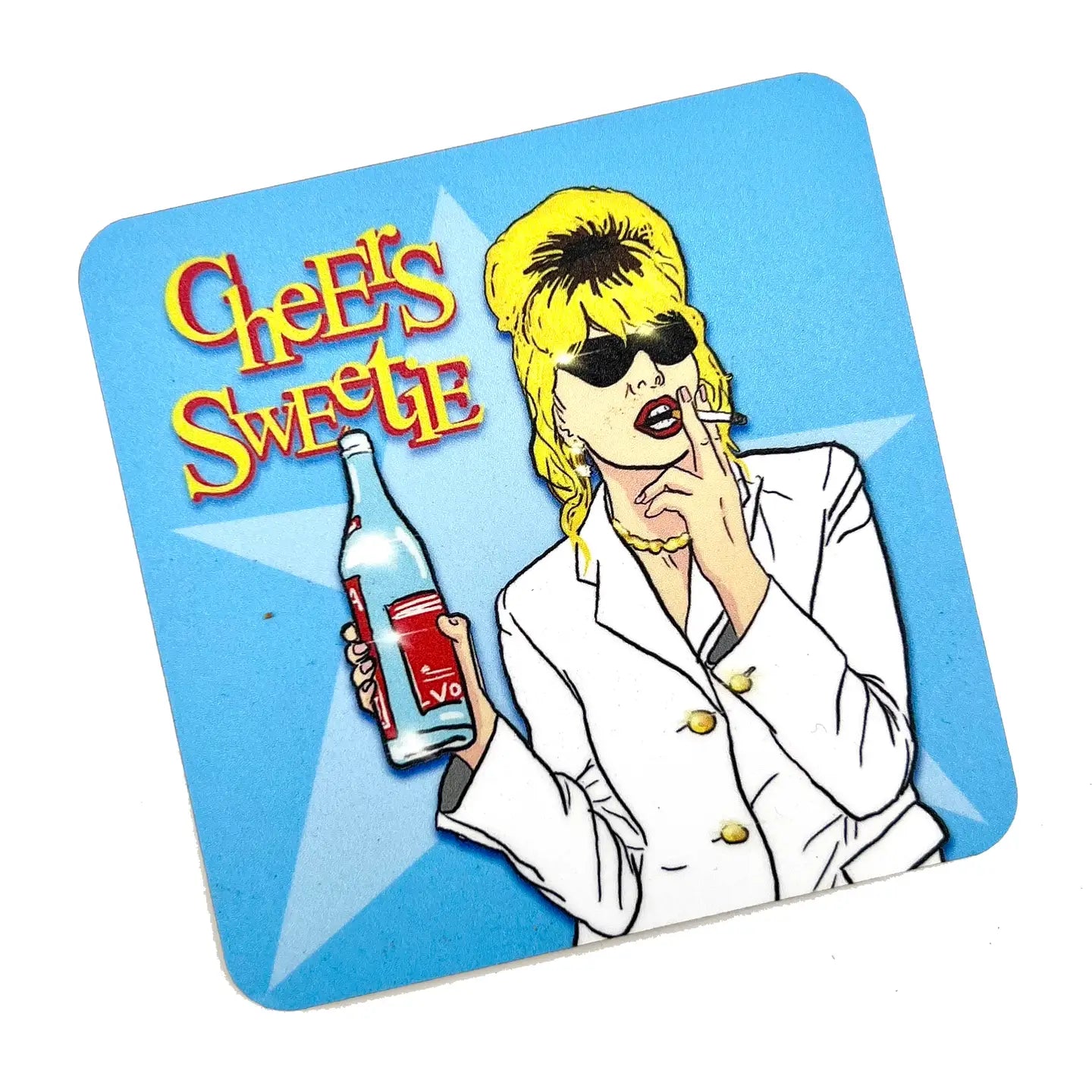 Cheers Sweetie Drinks Coaster