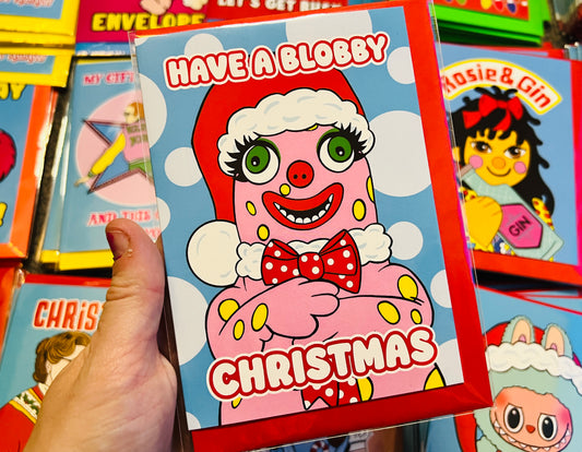 Have A Blobby Christmas card