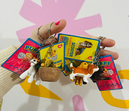 Puppy In My Pocket keyrings - choose yours!