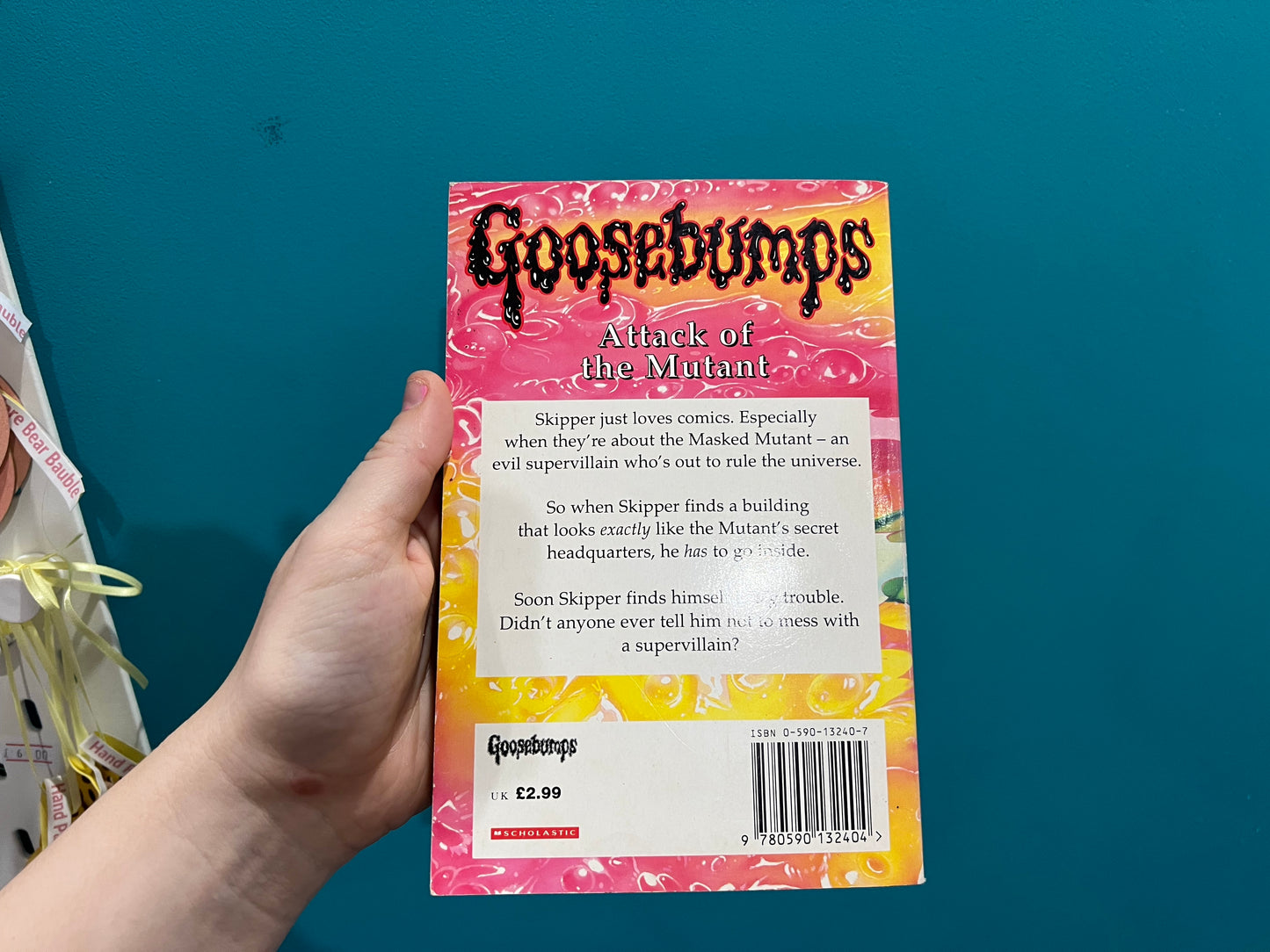 Attack of the Mutant Goosebumps book