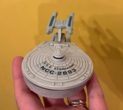 1995 Star Trek Enterprise Playmates set with Picard figure
