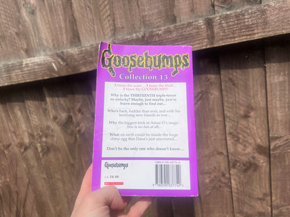 Goosebumps Collection 13 book of three stories