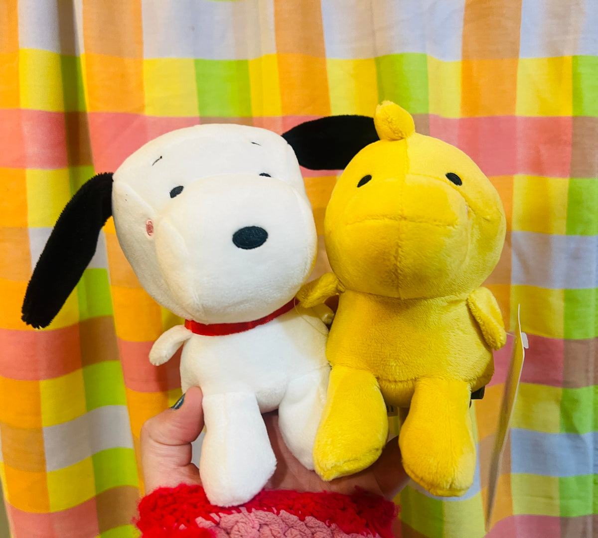 Better Together Snoopy & Woodstock Magnetic Soft Plush Pair