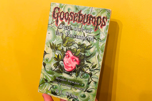 Stay out of the Basement Goosebumps book