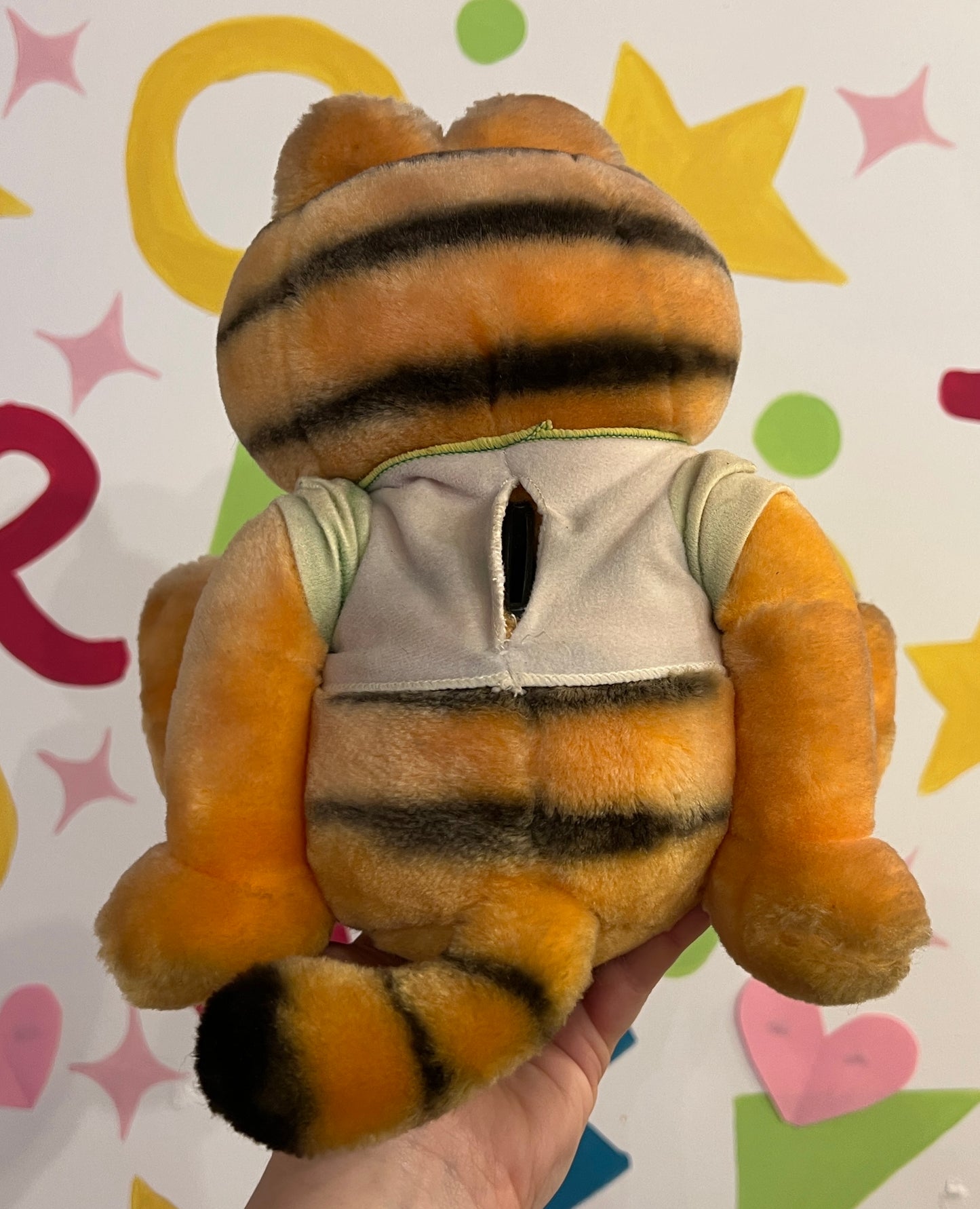 Vintage 1981 Dakin Money Box Garfield plush