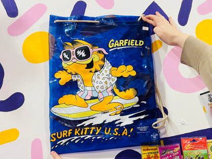 Rare vintage Garfield 1978 Swimming Kit Bag