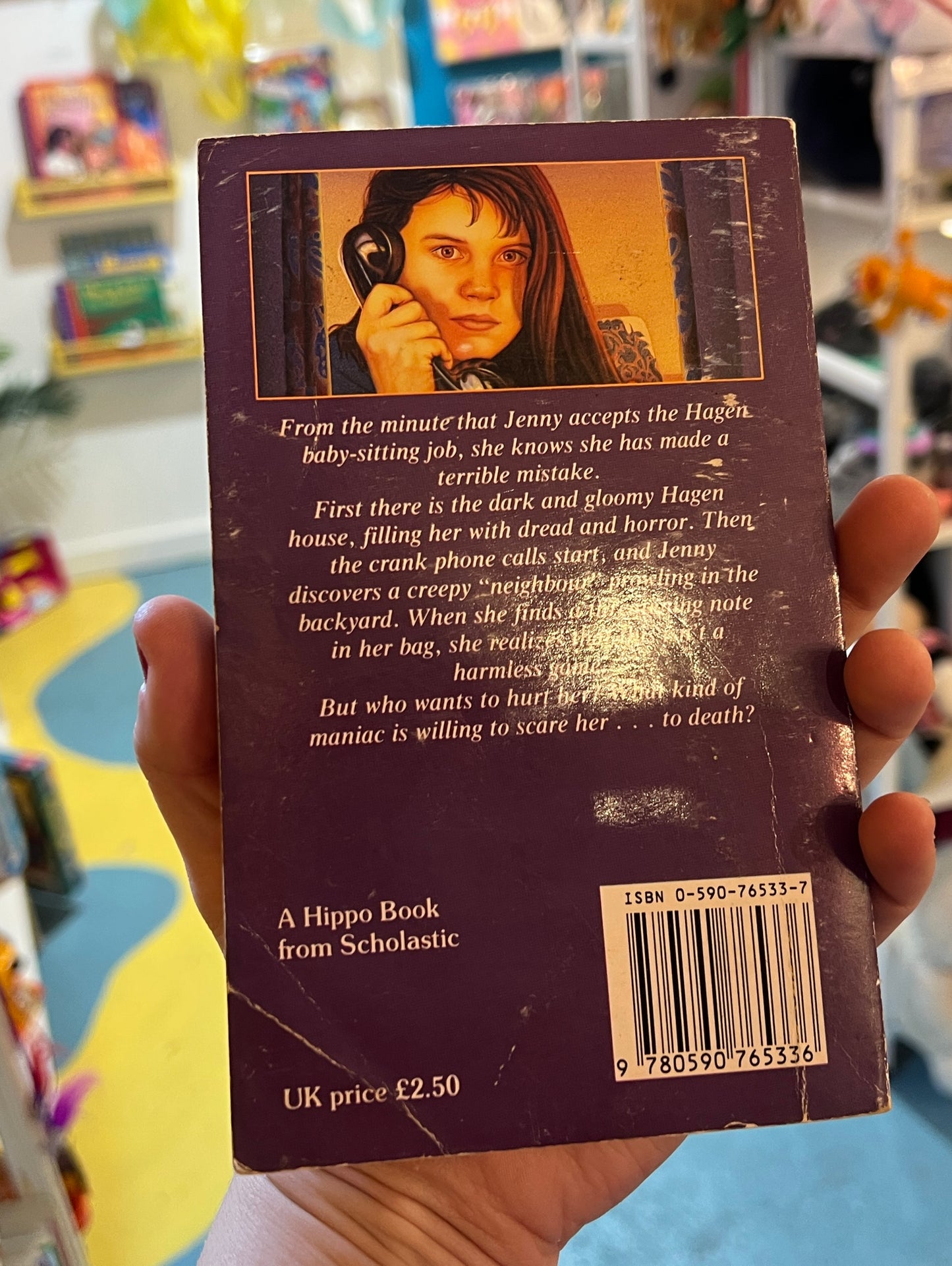 Point Horror The Baby-Sitter book