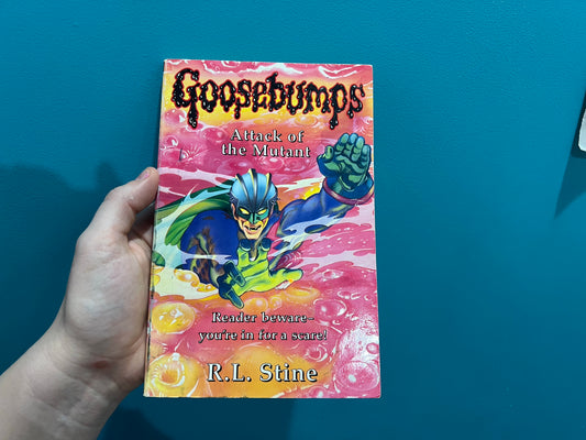 Attack of the Mutant Goosebumps book