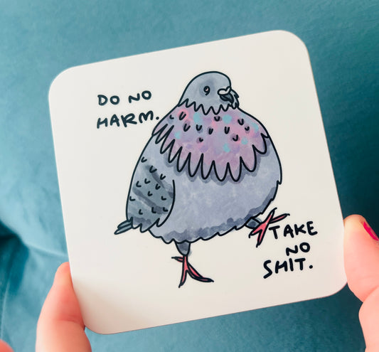 Do No Harm Take No Shit  coasters