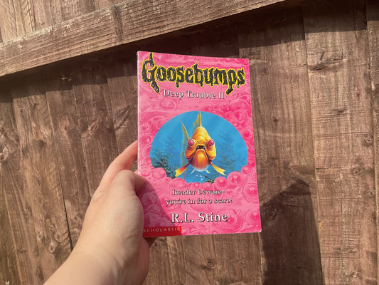 Deep Trouble 2 Goosebumps book