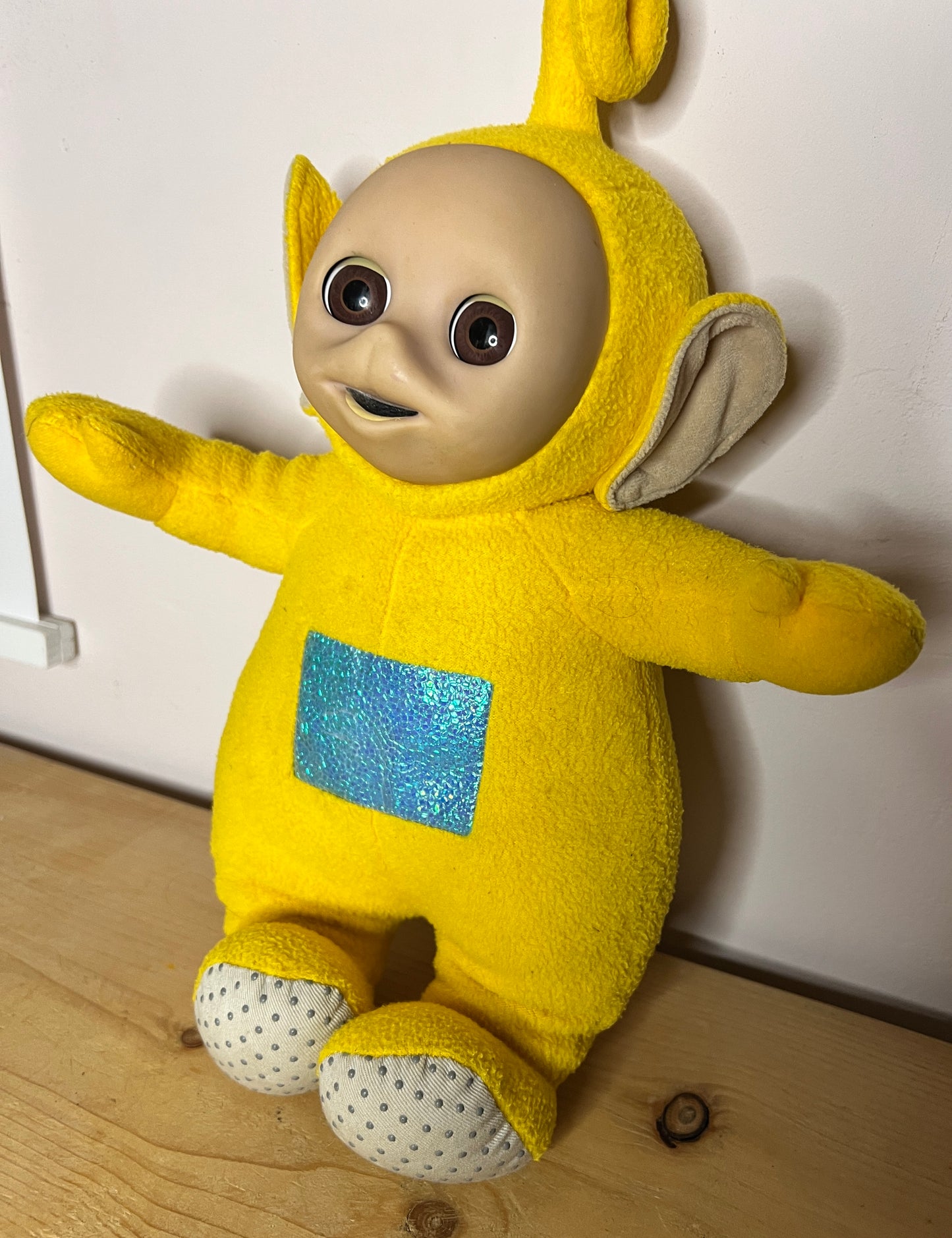 11” vintage Talking LaLa Teletubby