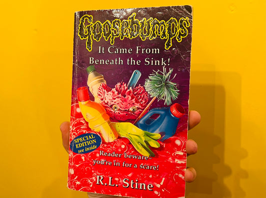 It Came from Beneath the Sink Goosebumps book