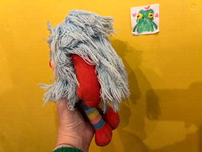 Vintage 1983 Rainbow Brite Blue Sprite plush
