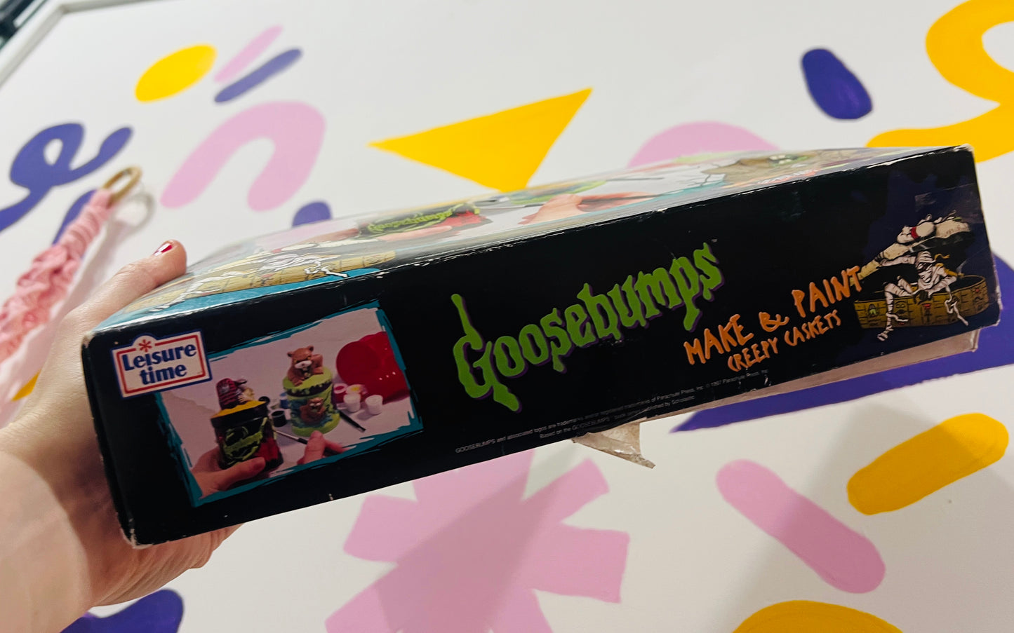 Goosebumps Marke & Paint creepy caskets - missing parts