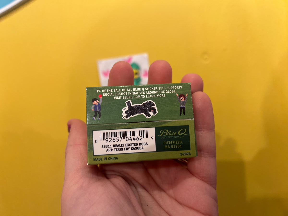 Excited Dogs Playtime Sticker set