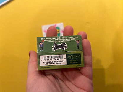 Excited Dogs Playtime Sticker set