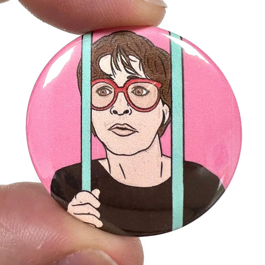 Deirdre Barlow Coronation Street Inspired Button Pin Badge