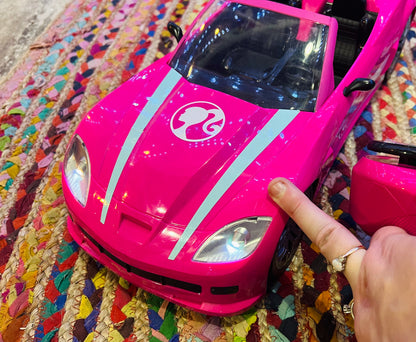 Barbie remote control car