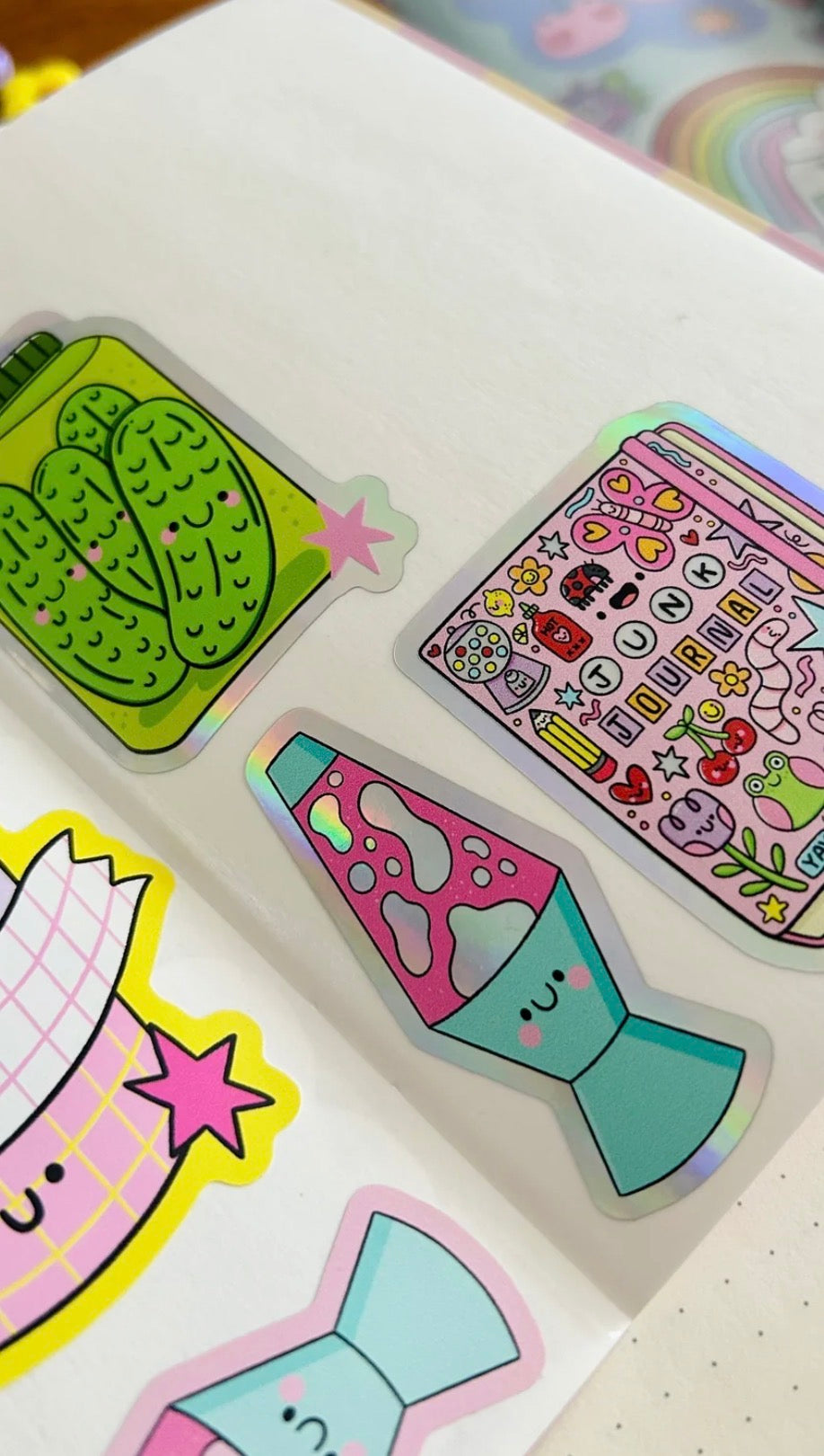 A6 Mini reusable Sticker book