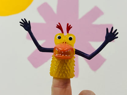 5 Finger monster toys - picked at random