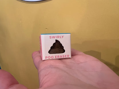Swirly Poo Eraser