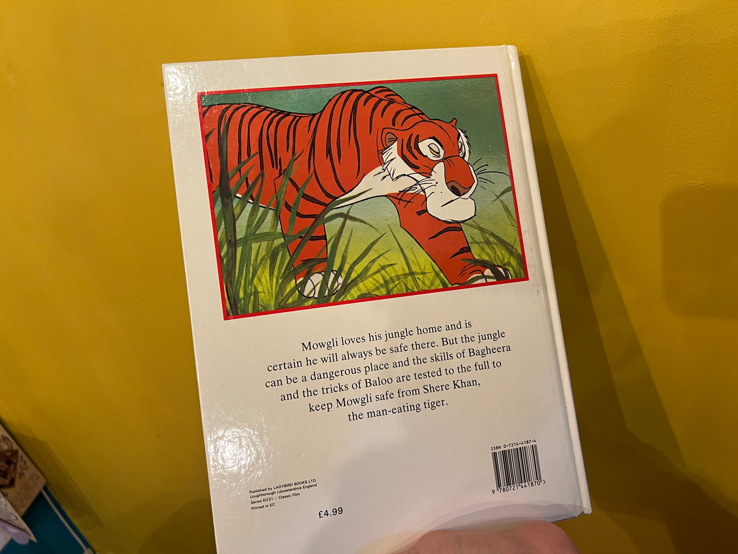 1993 Disney First Edition Jungle Book book