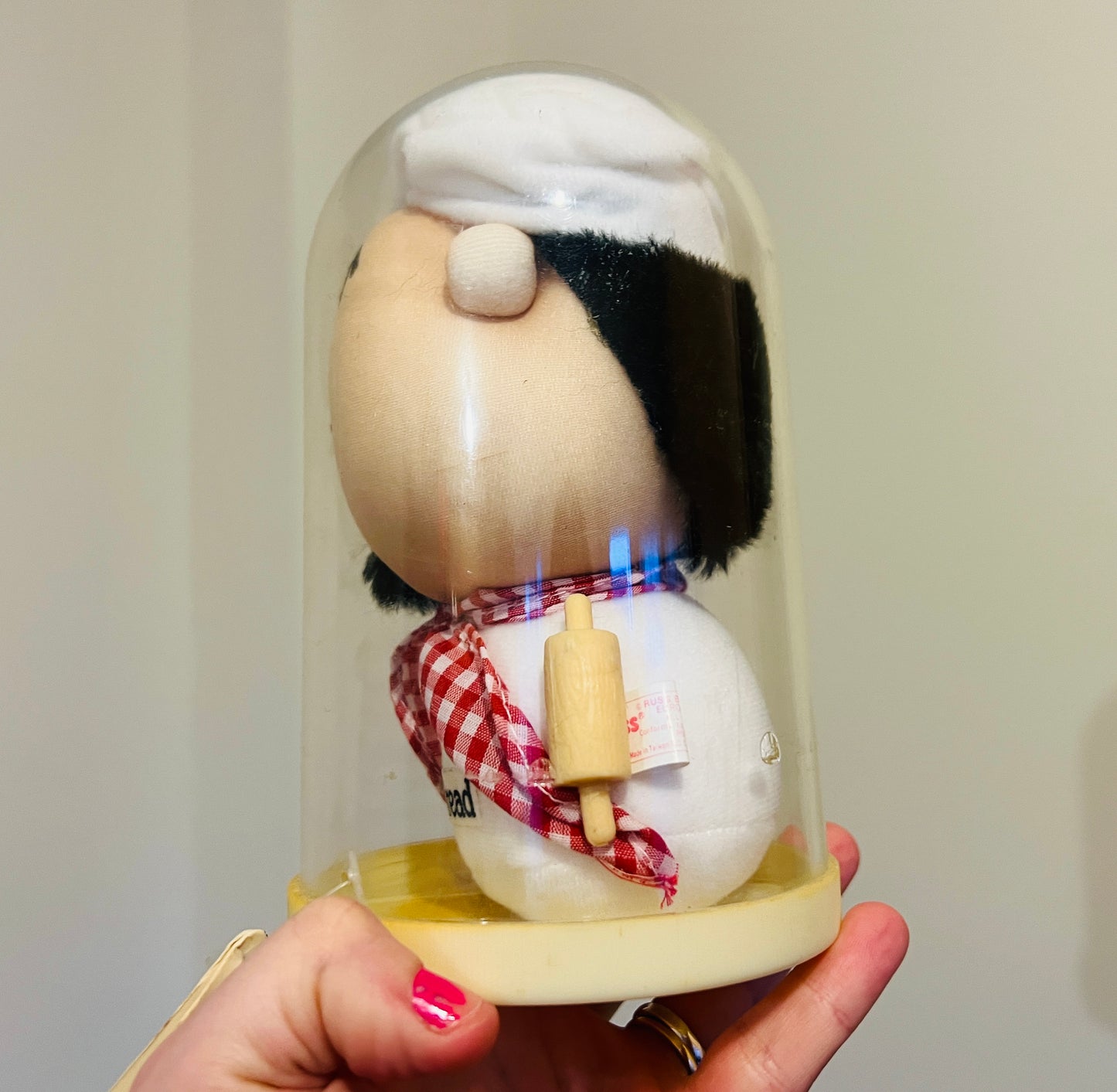 Vintage Dale E. Bread chef from Preserved Personalities with label