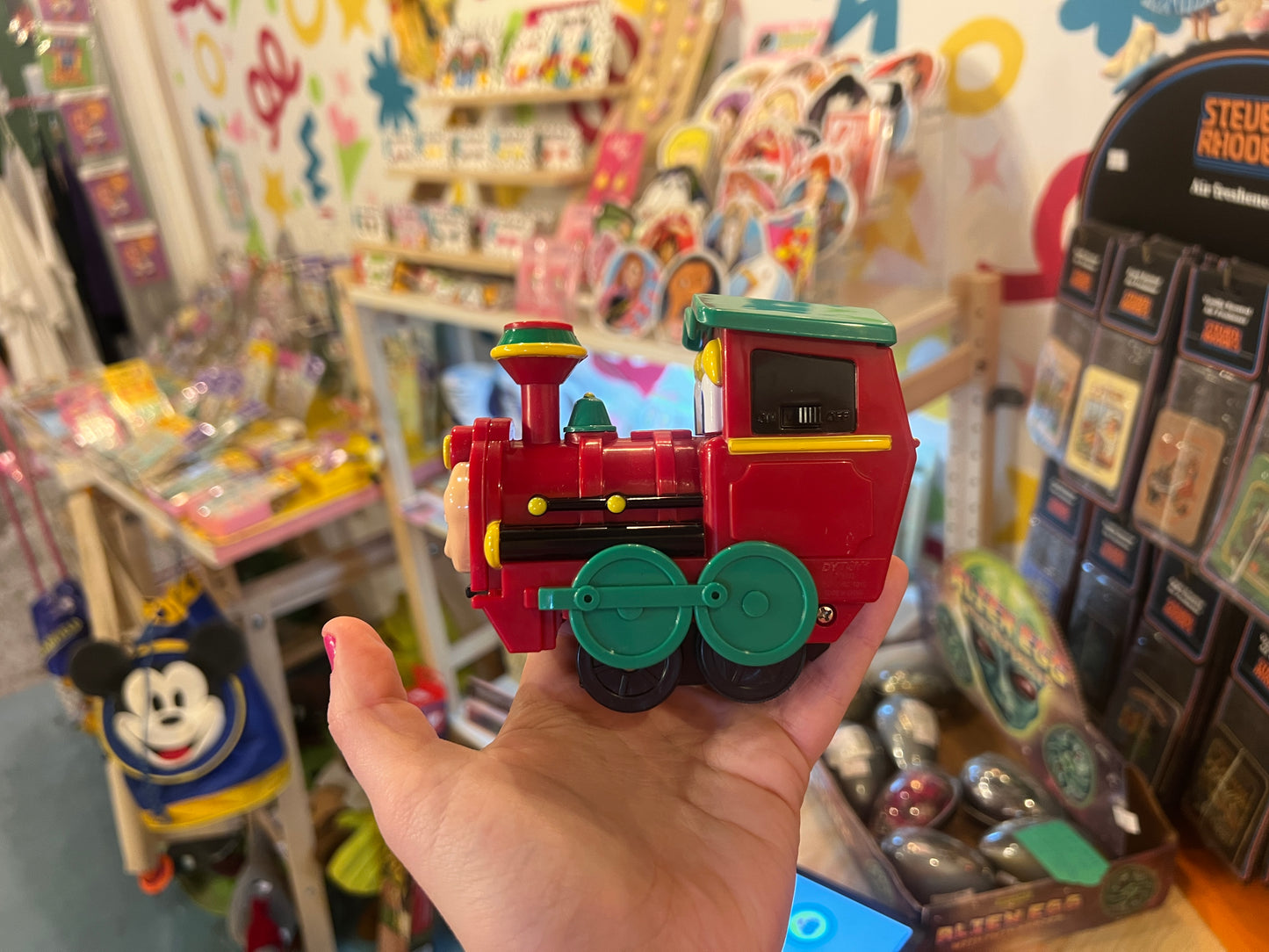 Vintage Crazy Train boxed toy - working